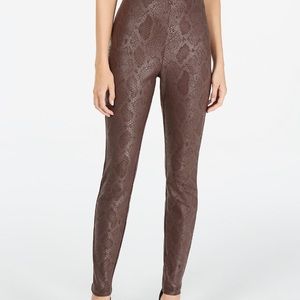 Snake print leggings INC brand NWT $59